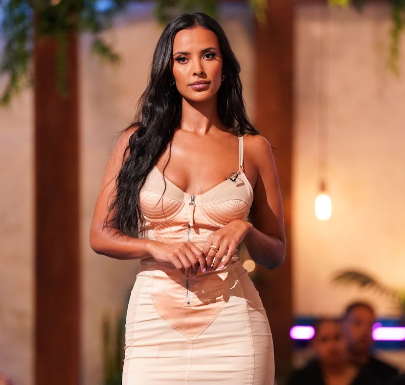 Maya Jama, host of 'Love Island UK'
