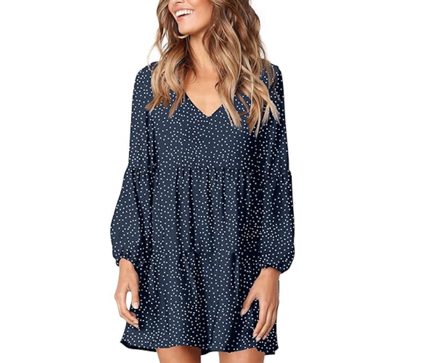 FOWSMON Tunic Dress