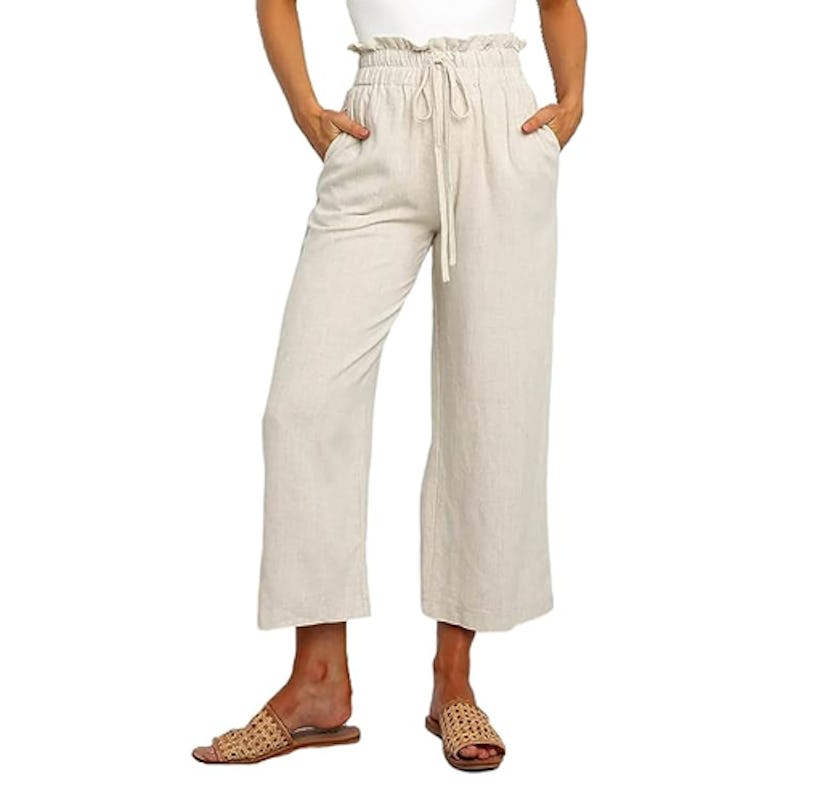Dokotoo Casual Elastic Waist Pants 