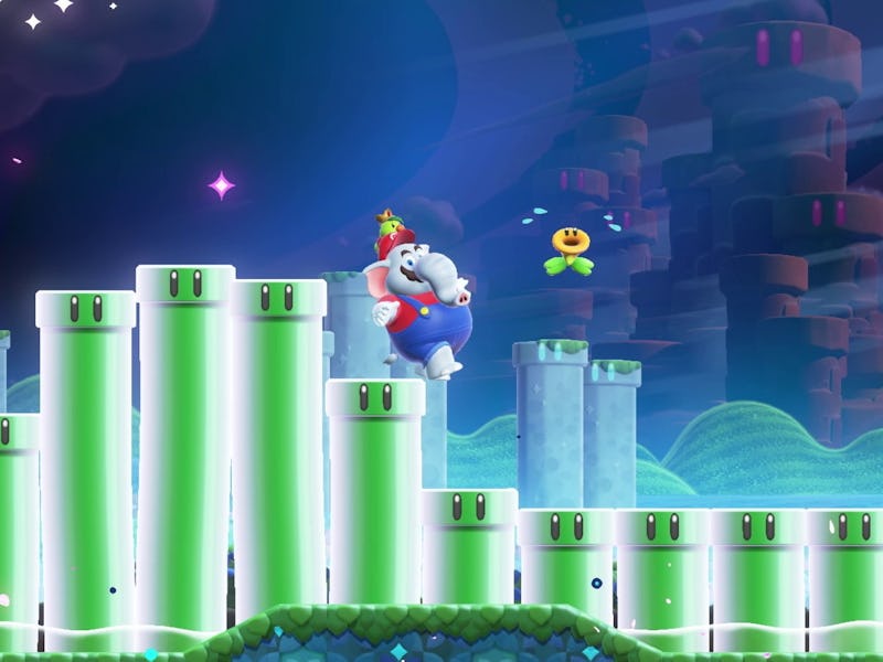 Elephant Mario in Super Mario Bros. Wonder