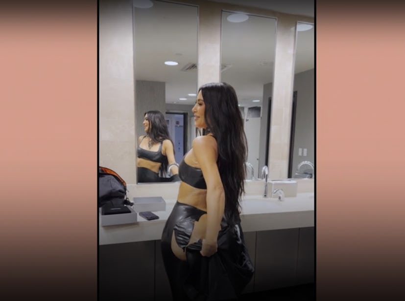 Kim Kardashian's wardrobe malfunction on 'The Kardashians'