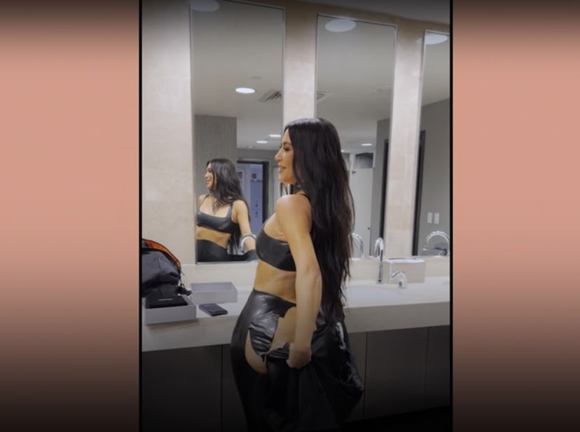 Kim Kardashian’s wardrobe malfunction on ‘The Kardashians’