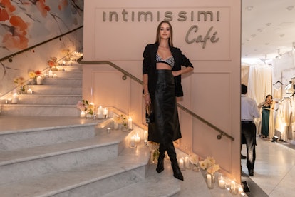 Intimissimi Living in Luxe Long Silk Robe