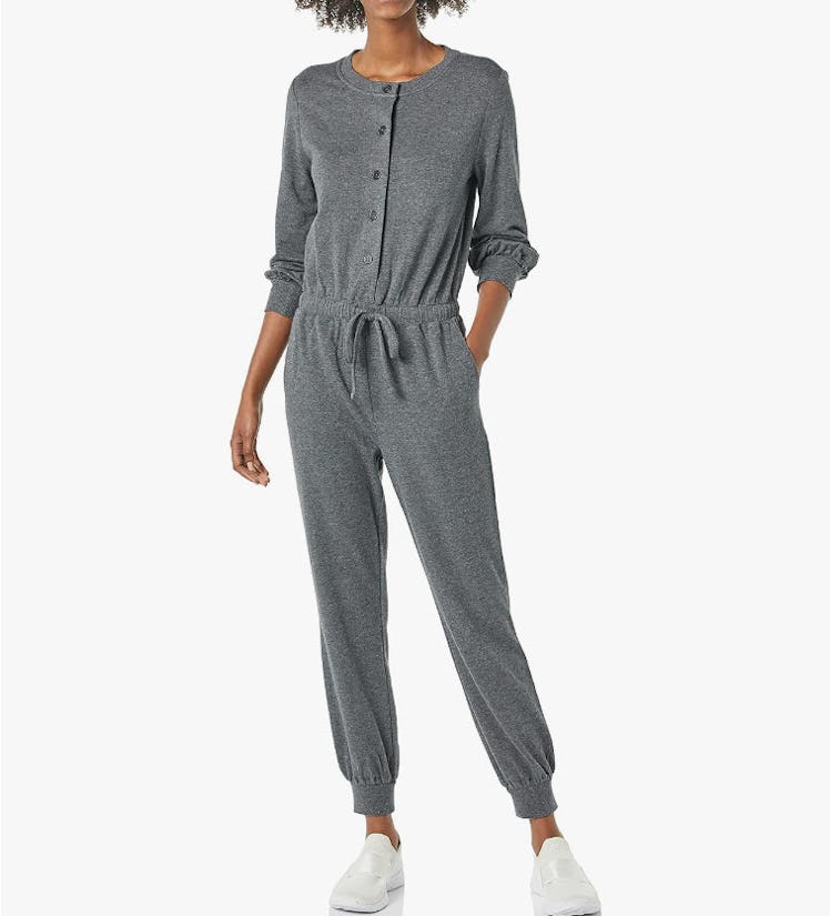 Amazon Essentials Women's Fashion Studio Terry Jumpsuit