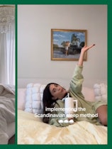 Erica Stolman Dowdy went viral on TikTok after implementing the Scandinavian sleep method in her own...