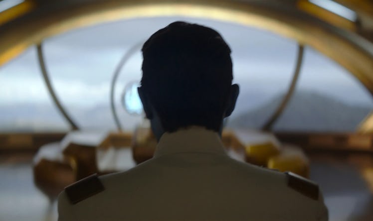 We still haven’t seen this shot of Thrawn in Ahsoka, so it’s likely it’ll appear in Episode 8.