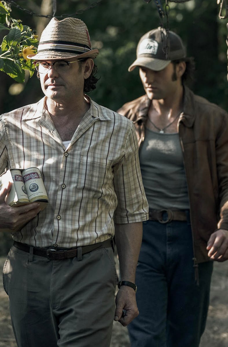 Henry Thomas as Dan and Jackson White as Jud Crandall in 'Pet Sematary: Bloodlines'