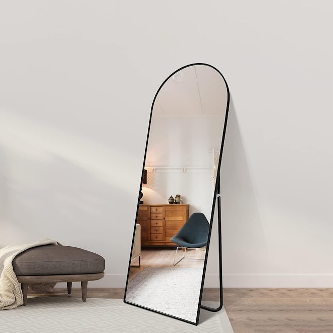 TRAHOME Full Length Wall Mirror with Standing