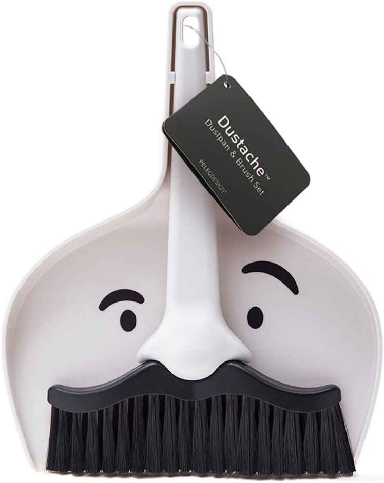 Peleg Design Dustache Dustpan and Brush Set