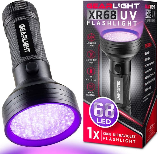 GearLight UV Black Light Flashlight 