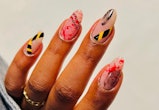 Here are trendy Halloween nail art designs for 2023.