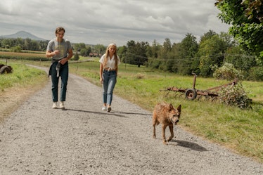 Jackson White as Jud Crandall and Natalie Alyn Lind as Norma in 'Pet Sematary: Bloodlines'