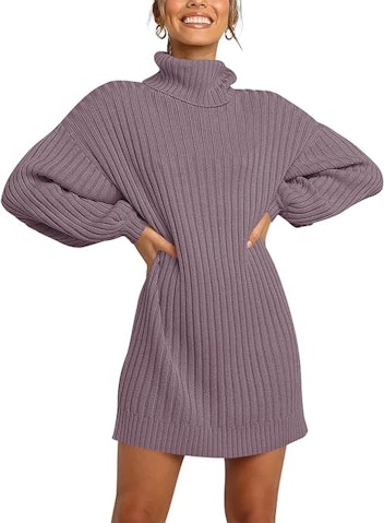 ANRABESS Oversized Sweater Dress