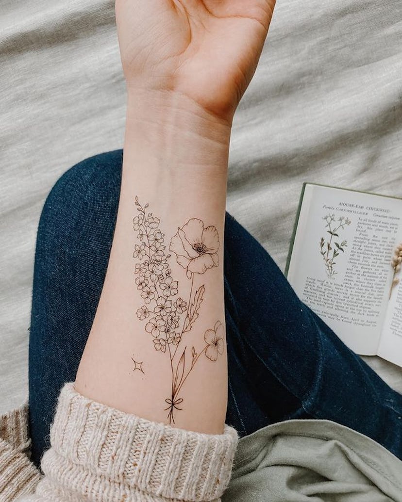 Temporary tattoos are a fun way to test out your tattoo idea.