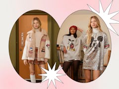 The Forever 21 and Disney holiday collection has sequin Mickey Mouse crewnecks and jackets. 