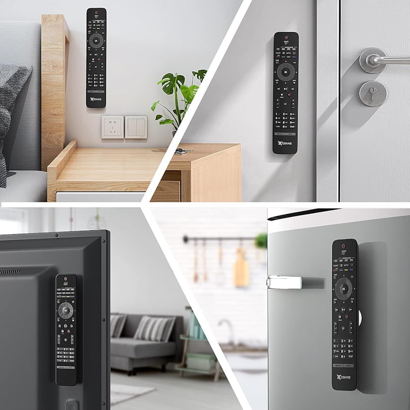 YYILIS Magnetic Remote Control Wall Holders (4-Pack)