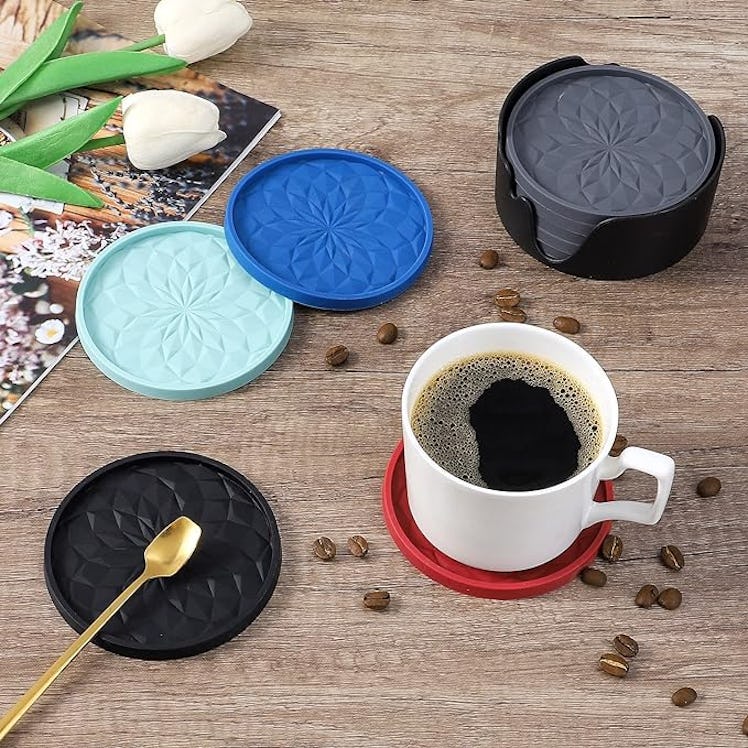 ME.FAN Silicone Coasters (6-Pack)