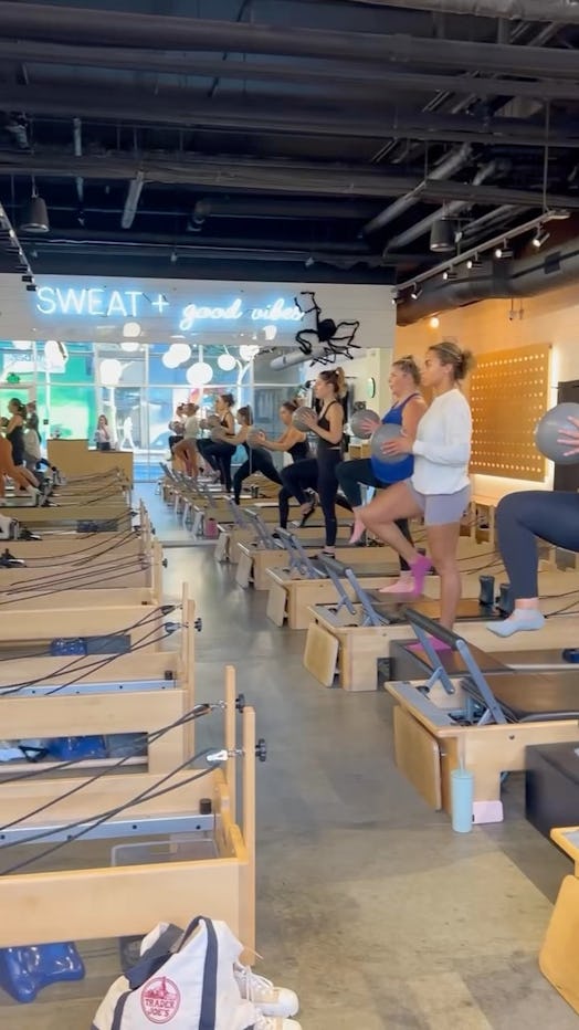 Speir Pilates class in Los Angeles.
