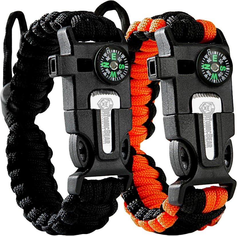 Atomic Bear Paracord Bracelets (2-Pack) 