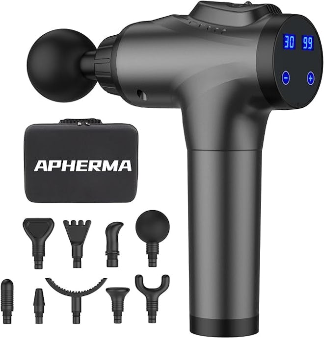 APHERMA Handheld Electric Deep Tissue Back Massager