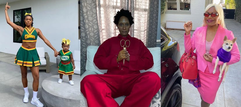 Gabrielle Union, Tracee Ellis Ross, and Mindy Kaling wearing their Halloween costumes