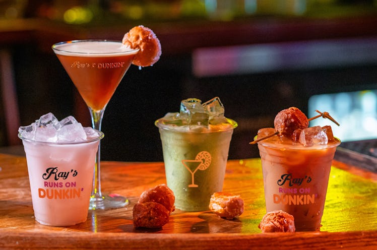 Dunkin's Dunkintini, plus four other new cocktails from the brand's collab with Ray's.
