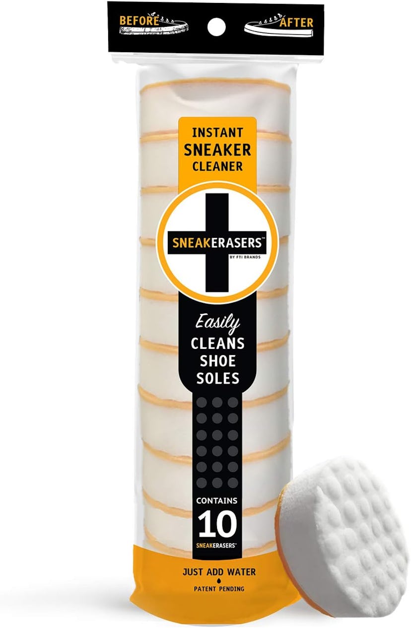 SneakERASERS Dual-Sided Instant Sole & Sneaker Cleaner (10-Pack)