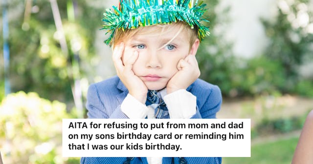 A mom wants to know if she should have reminded her ex about their son's birthday. 