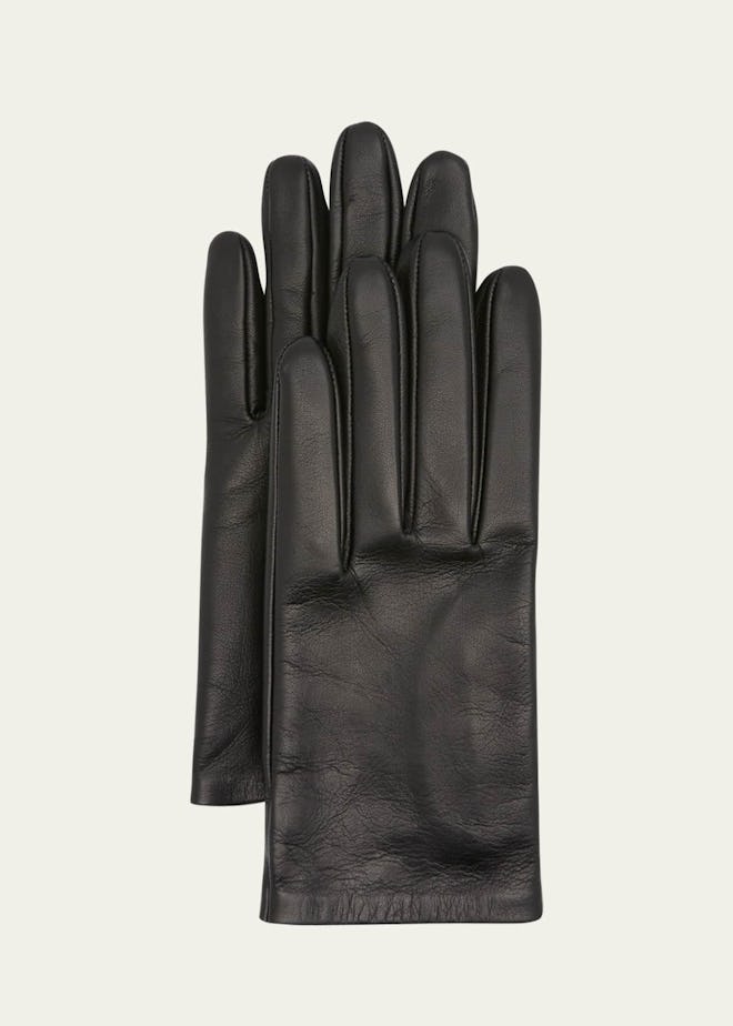 Lorella Short Leather Gloves