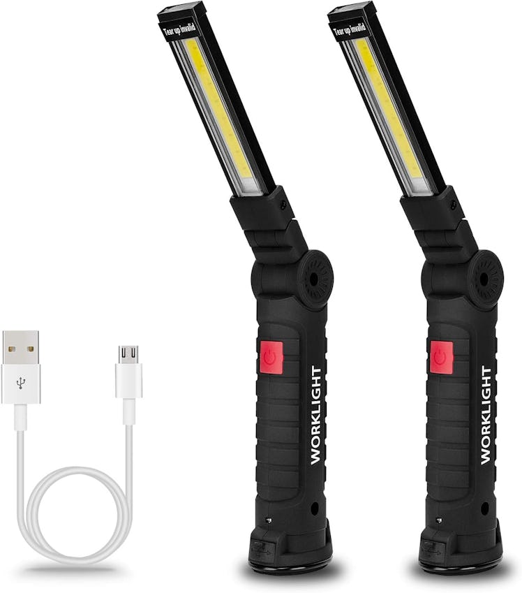 Lmaytech Rechargeable LED Work Lights (2-Pack)