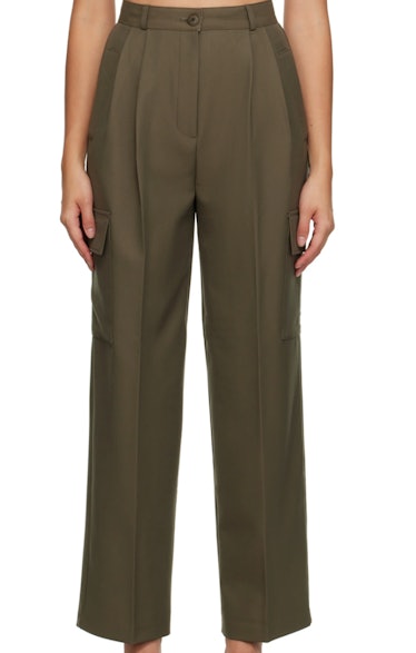 The Frankie Shop Green Trousers