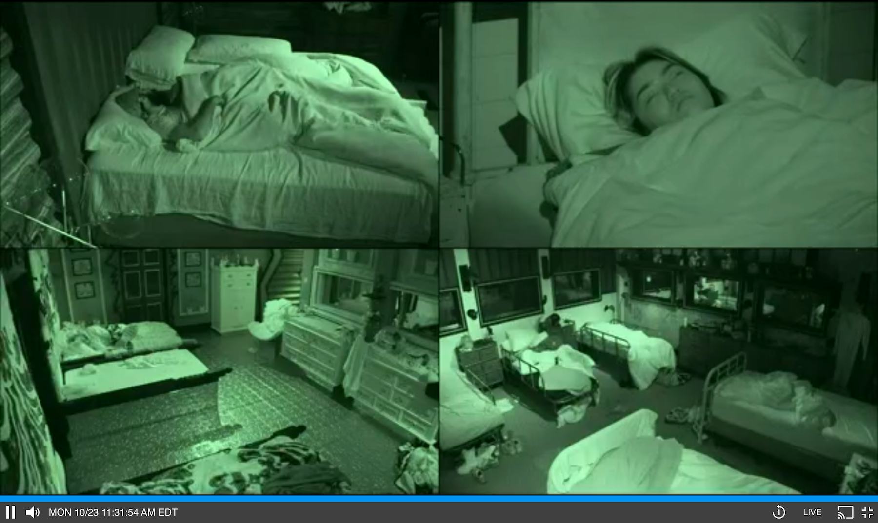 Big Brother live feeds contestants