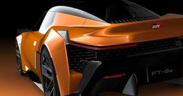 Toyota’s FT-Se electric sports car concept EV.