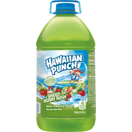 TikTok's viral Grinch Punch has green Hawaiian punch as the main ingredient. 
