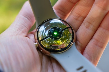 The Google Pixel Watch 2's multi-path heart rate sensor.