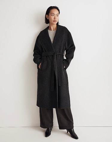 Double-Faced Robe Coat