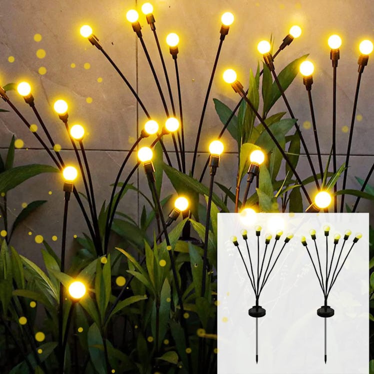 AAOVEFOX Solar Garden Lights (2-Pack)