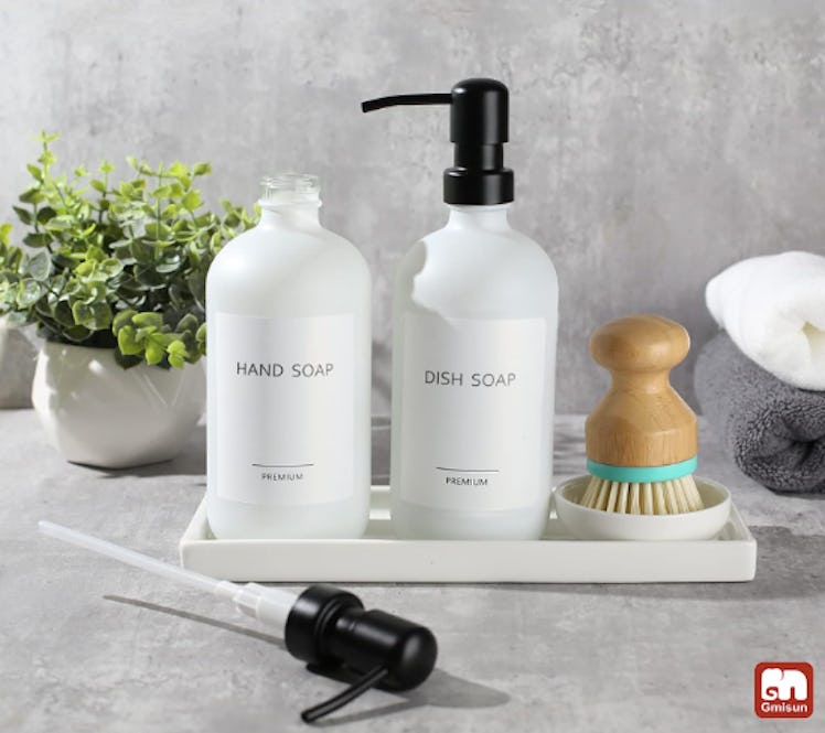 GMISUN Kitchen Soap Dispenser Set 