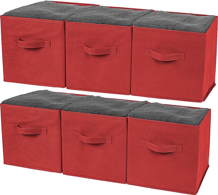 Greenco Foldable Storage Cubes (6-Pack)