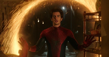 Andrew Garfield as Peter Parker/Spider-Man in Spider-Man: No Way Home