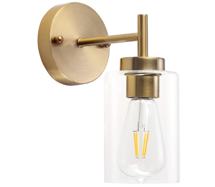 ETONIMERR Brushed Gold Wall Sconce