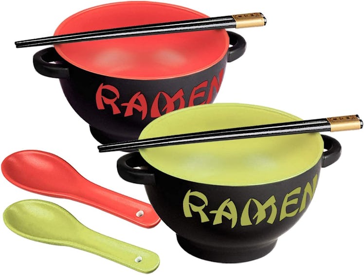 World Market Japanese Ceramic Ramen Bowls (2-Pack)