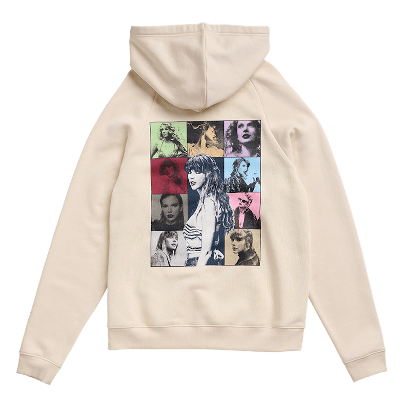 Taylor Swift The Eras Tour Beige Hoodie