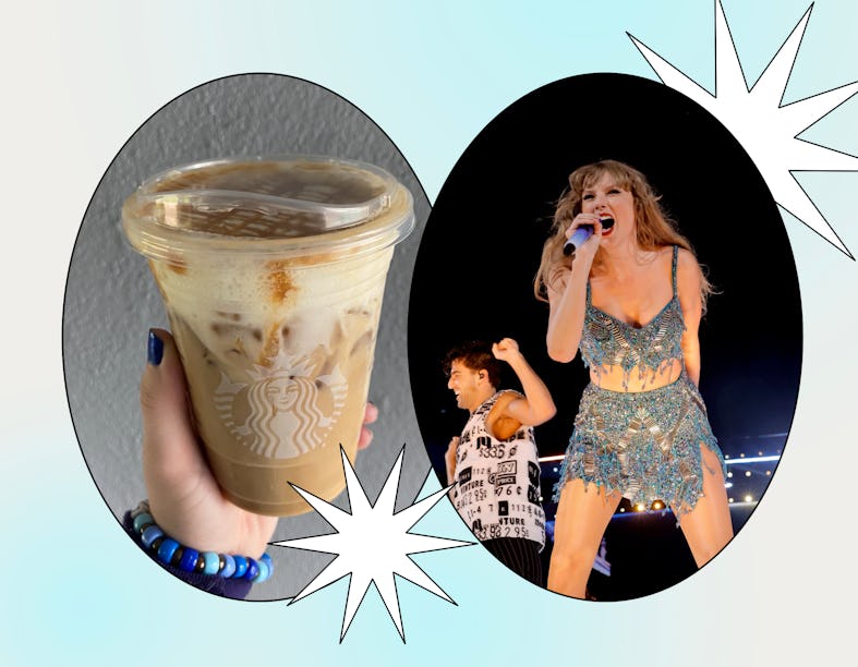 I tried Starbucks' secret menu Shake It Off Espresso inspired by Taylor Swift's '1989' album.