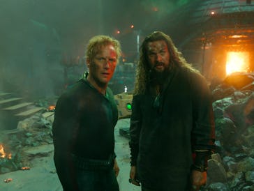 Patrick Wilson and Jason Momoa in Aquaman: The Lost Kingdom