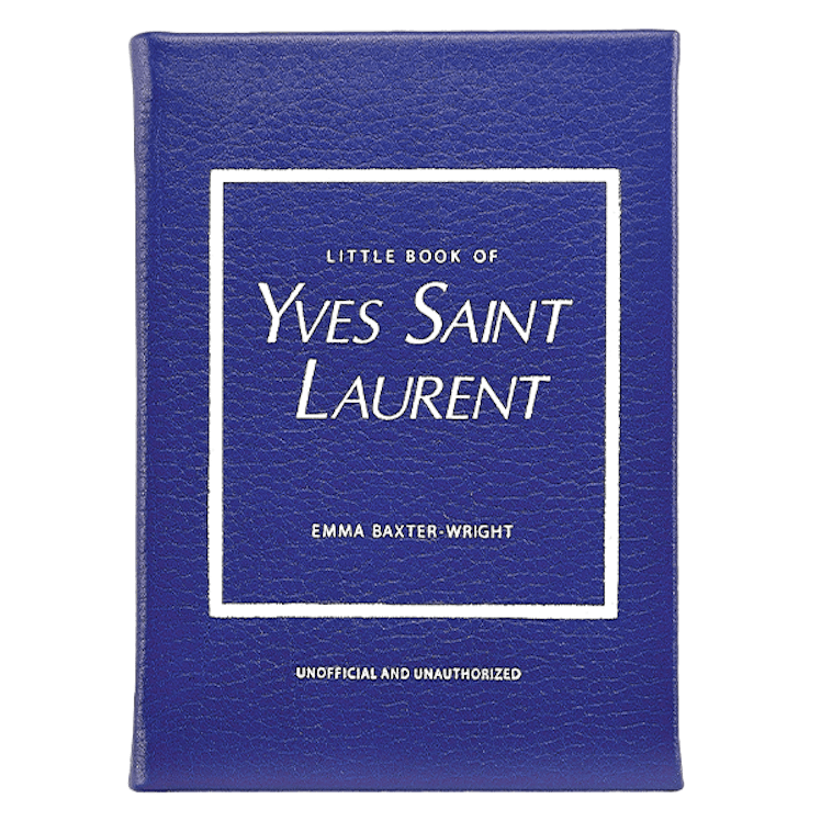 Little Book of YSL Leather Hardcover Book