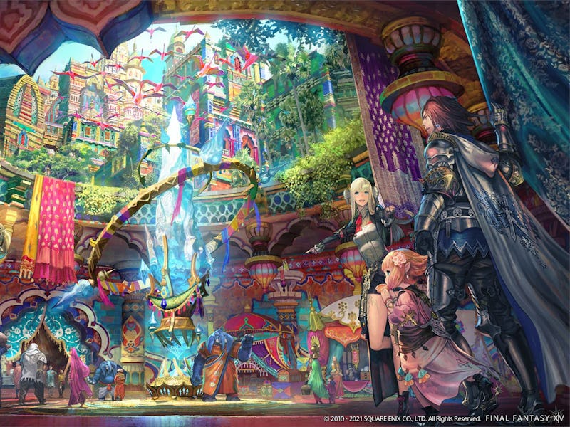 artwork from Final Fantasy XIV