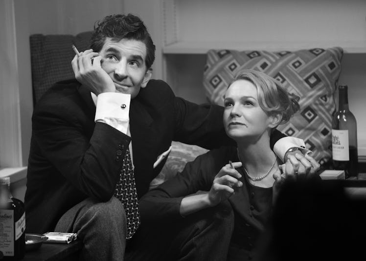 Bradley Cooper as Leonard Bernstein (Director/Writer/Producer) and Carey Mulligan as Felicia Monteal...