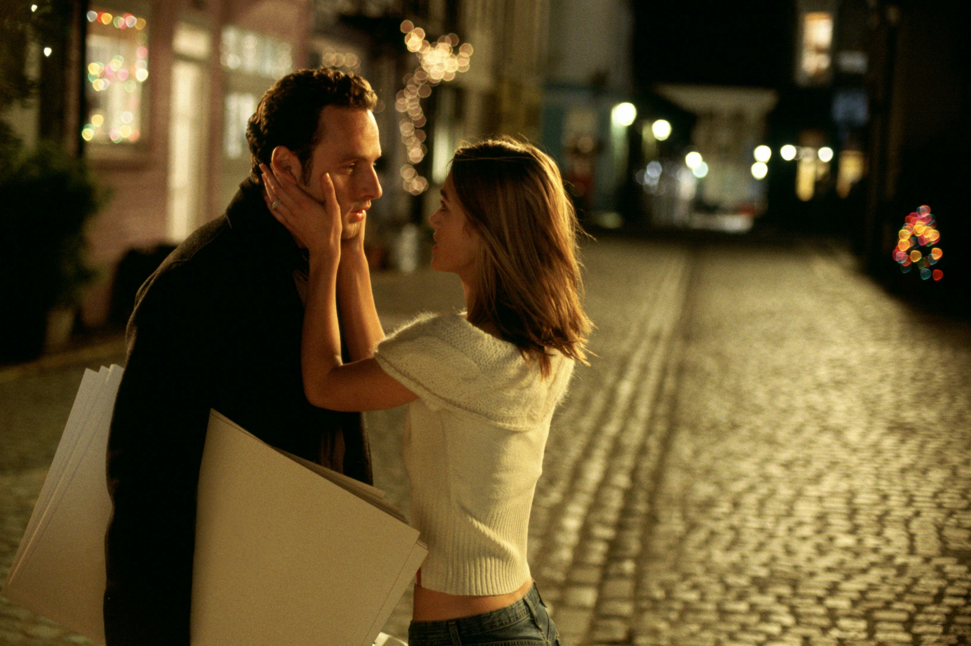 Andrew Lincoln and Keira Knightley in &lsquo;Love Actually&rsquo;