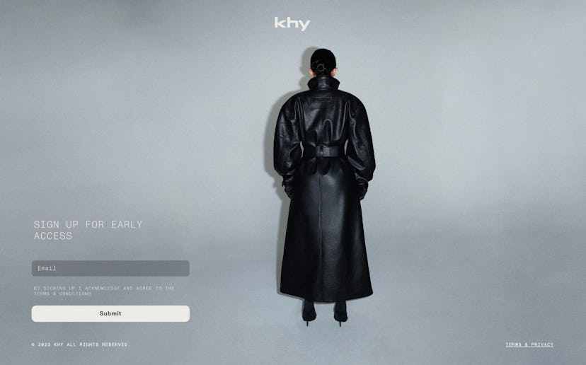 kylie jenner clothing brand khy brand website
